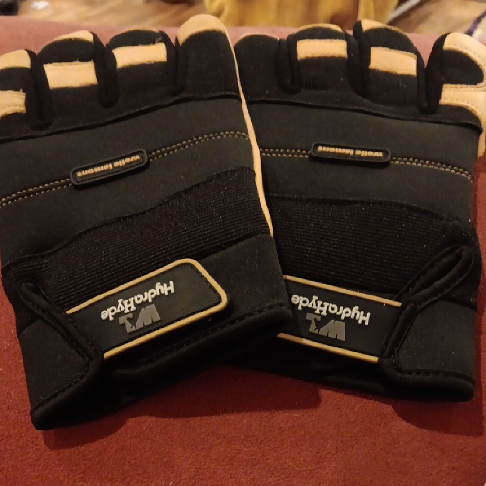 Mechanix Wear Black and Tan Gloves